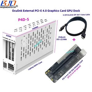 Kartu Grafis Eksternal PCI-E 4.0 X4 Oculink Baru dari Pabrik, Dock GPU, Adaptor Kartu Slot PCIe 16X, Kabel SFF-8611 50CM, Casing EGPU Laptop - Product Image 2