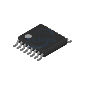 Composants électroniques 16 TSSOP (0,173 pouces, 4,40 mm de largeur) 74LVC257APW112 Circuit intégré logique 74LVC257APW MULTIPLEX Distributeur agréé - Product Image 1