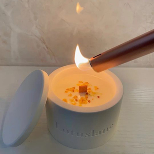 Bougie parfumée artisanale en cire de soja, design créatif en <span class=keywords><strong>marbre</strong></span>, mèche en bois, aromathérapie, parfum pour les fêtes, coffret cadeau - Product Image 4
