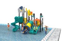 Kleiner Kinderpool Schwimmbecken Maßgeschneidertes Design Kunststoff-Fiberglas Wasserspielplatz Spritzbecken für Ferienhäuser