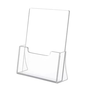 Cửa hàng bán lẻ Countertop nhựa Flyer Kệ hiển thị rõ ràng Acrylic <span class=keywords><strong>Brochure</strong></span> chủ - Product Image 1