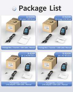 Gtcodestar cầm tay <span class=keywords><strong>1D</strong></span> USB đầu đọc mã vạch 2.4G mã vạch QUÉT SÚNG QR Đầu đọc mã 2D Máy quét mã vạch không dây cho kho - Product Image 6