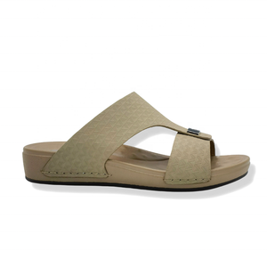 Sandalias de Playa de Diseño Nuevo, <span class=keywords><strong>Chanclas</strong></span> y Pantuflas de Cuero Personalizadas de Fábrica Estilo Árabe para <span class=keywords><strong>Hombre</strong></span> - Product Image 6