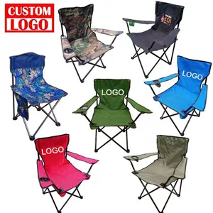 High Quality Beach Chairs Customized Design Colorful Foldable Camping Chair