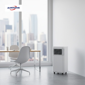 Climatiseur portable Airwens 7000 BTU avec fonction chauffage et refroidissement 110V/240V pour voiture, hôtel, usage domestique - Product Image 1