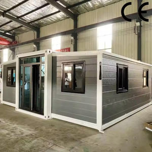 Maison pliante à double aile en panneaux PIR ignifuges <span class=keywords><strong>B1</strong></span>, à assemblage rapide, pour projets de développement urbain en Ouzbékistan, approvisionnement en gros - Product Image 1