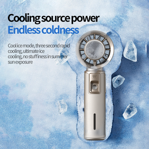 Nouveau mini ventilateur portatif rechargeable de haute qualité, silencieux, longue autonomie, idéal pour l'extérieur - Product Image 3