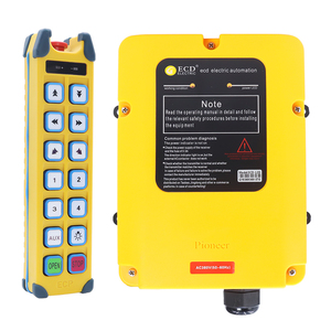 Chất Lượng Cao ECD-12D + Hoist Nâng Bàn Giao Tời Trên Cần Cẩu Xe Nâng Đài Phát Thanh Không Dây Công Nghiệp Điều Khiển Từ Xa - Product Image 5