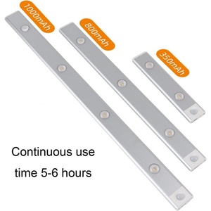 ไฟ LED ใต้ตู้ขนาด 45 ซม. พร้อมเซ็นเซอร์ตรวจจับความเคลื่อนไหว ชาร์จผ่าน USB สำหรับใช้ภายในอาคาร - Product Image 6