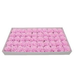 FZ-4 50 pièces/boîte savon artificiel têtes d'<span class=keywords><strong>oeillets</strong></span> boîte-cadeau Floral parfumé fête <span class=keywords><strong>de</strong></span> mariage artificiel décoratif savon fleur - Product Image 5