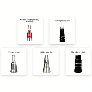 ポータブル4チップタトゥー除去機 黒ずみ除去 ピコ秒カーボンピール タトゥー除去マシン - Product Image 6