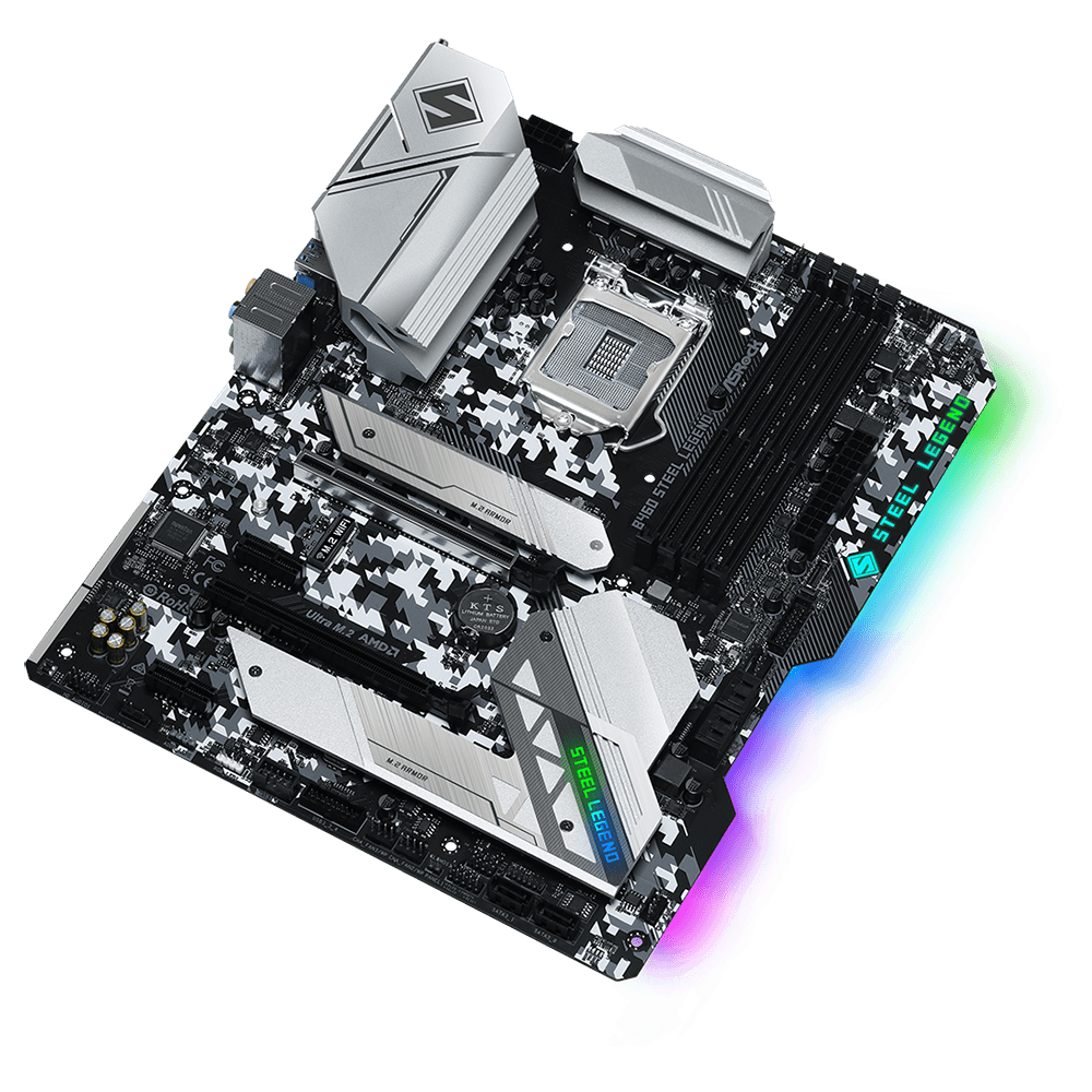 asrock b550m steel legend micro atx
