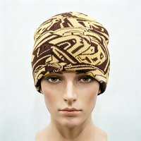Gorro de Lana Personalizado de Diseño de Lujo con Estampado de Camuflaje, Gorra Snapback de Alta Calidad, 100% Acrílico, Unisex, para Invierno, Playa y Exteriores