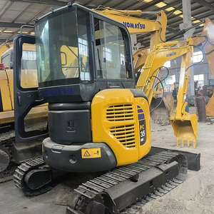 Excavadora Komatsu Pc35mr usada, modelo 2022, bajos horarios, certificado, componentes básicos incluidos, peso operativo de 3,5 toneladas, buen precio - Product Image 2