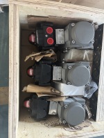 Válvula de Mariposa Neumática DN80 de Alta Calidad, Revestida con PFA, Recubierta con Epoxi, con Caja de Interruptor de Límite a Prueba de Explosiones ITS300