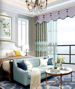 Rideau en gaze de coton au design innovant, <span class=keywords><strong>prix</strong></span> d'usine, pour hôtel, draperies de luxe occultant, - Product Image 6