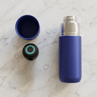 Thermos isotherme en acier inoxydable à double paroi avec logo personnalisé, 500 ml, sans BPA, anti-fuite, avec couvercle, pour les voyages et le sport
