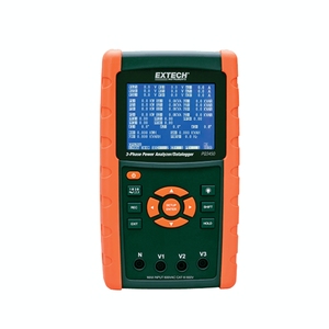 Nouvel analyseur de puissance triphasé 1200A de marque Extech, enregistreur de données PQ3450, PQ2071, PQ3350-1, PQ3450-12, PQ3350-3 - Product Image 4