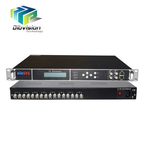 Récepteur satellite FTA DVBS DVBS2 Dvbs2x vers IP TV avec entrée transpondeur IRD <span class=keywords><strong>8</strong></span> 12 16 24 - Product Image 1
