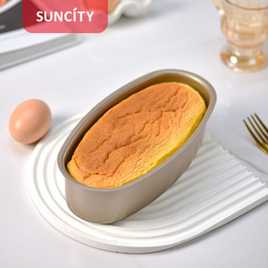 Suncity Oval Cake Mold Champagne Gold Non Stick Springform Baking Pan For Cheesecake - Product Image 2