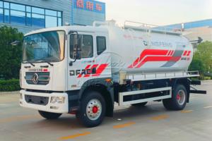 Dongfeng Sewage <b>Suction</b> Truck 12000L Euro 2 Cummins Engine for Waste Water Feces Sludge <b>Suction</b> - Product Image 3