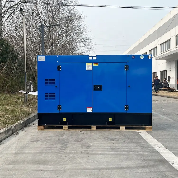 New siêu im lặng 30Kw DIESEL generator set với faw động cơ 4dx22-50d làm mát bằng nước máy phát điện diesel