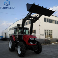 Vente chaude Qualité Quatre Roues Motrices Tracteur Budget Friendly Farm Machine Utilisation pour Surface Plate et Facile Terrain Fermes