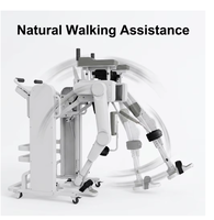 Robot de rééducation à la marche avec support de poids et intégration de tapis roulant, exosquelette motorisé pour les membres inférieurs pour la récupération post-AVC
