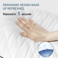 Oreiller orthopédique intelligent 100% Polyester, en peluche, fait sur mesure, bon marché, orthopédique, 1 pièce