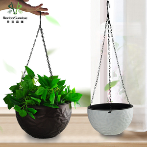 Prix usine en <span class=keywords><strong>plastique</strong></span> noir étagère balcon mur fil suspendu paniers clôture jardinière <span class=keywords><strong>pour</strong></span> intérieur extérieur jardin hôtel <span class=keywords><strong>plantes</strong></span> - Product Image 2