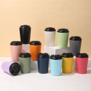 12oz Double Wall Vacuum Insulation 304 Stainless Steel <b>Coffee</b> Mug Recycled for Travel - Product Image 3