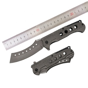 Cuchillo Plegable de Supervivencia de Acero Inoxidable de Alta Calidad, Estilo Nuevo, para Campismo al Aire Libre, Hoja Afilada, OEM - Product Image 1