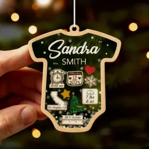 High Quality Cross-Border Acrylic Music European & Unique Style Customizable Christmas Gift Factory Direct Decoration <b>Ornament</b> - Product Image 3