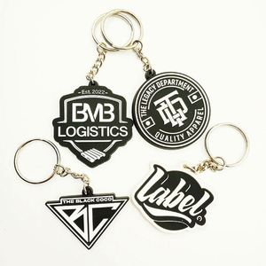 Rubber Own Design Keyring Custom 2d Rubber with logo Promotional Gift Custom 2d/3D Make Pvc Keychain for Promotion Gifts - Product Image 4