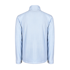 Hombre logotipo bordado personalizado luz azul micro polar de lana chaqueta - Product Image 2