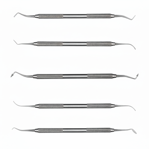 Juego de elevadores dentales Thomas Wax Carvers, amalgama, enchufador de un lado, instrumentos quirúrgicos orales de Vaslcare - Product Image 1