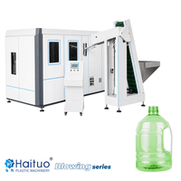 Machine de soufflage par étirage de film PET contrôlée par PLC pour bouteilles en plastique