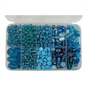 Kit de Cuentas de Alta Calidad y Gran Variedad de Colores y Tamaños Disponibles para la Creación de Joyería y Decoración a Bajo Precio - Product Image 1