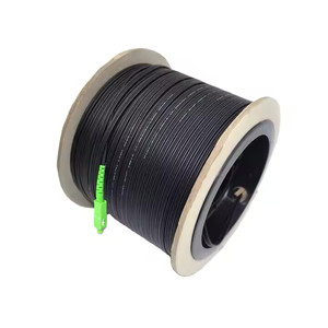 SC UPC Duplex Singlemode Extérieur Pré-Connectorisé FTTH Drop Cable Patch Cord <span class=keywords><strong>3G</strong></span> Network <span class=keywords><strong>100m</strong></span> Distance - Product Image 1