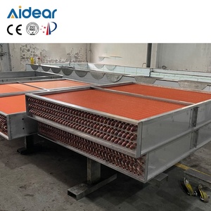 Non standard su misura in <span class=keywords><strong>acciaio</strong></span> inox radiatore aria acqua calda olio scambiatore di calore alette tubo asciugatura camera scambiatori di calore - Product Image 3