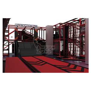 <span class=keywords><strong>Cours</strong></span> personnalisé <span class=keywords><strong>de</strong></span> guerrier ninja arène sportive interactive pour enfants et adultes amusez-vous à des jeux d'obstacles pour le fitness - Product Image 2