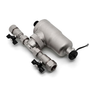 Filtre de chaudière magnétique en laiton IVANCI 22mm pour système magnétique de chauffage central enlèvement des boues en laiton Capture la rouille et autres débris - Product Image 1