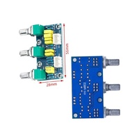 Carte de préampli de mixage passif XH-M802, panneau frontal, panneau de réglage, réglage des fréquences aiguës et graves