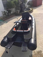 Hedia Factory 6.5m Luxe Yacht Dériveur Sport RIB650 Bateau Orca Hypalon Matériel Extérieur Aluminium à Vendre