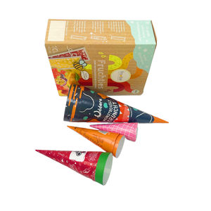 โคนไอศกรีมกระดาษ ปลอกโคนไอศกรีมกระดาษ ถ้วยไอศกรีมเจลาโต้ ปลอกโคนกระดาษ - Product Image 4