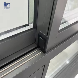 Cửa sổ kính trượt Hợp kim nhôm siêu mỏng tiết kiệm năng lượng bằng kính hai lớp với Low E cho nhà bếp mở ngang - Product Image 4