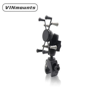 Soporte de teléfono con base para lámpara, para bicicleta, motocicleta y cinta de correr, con micrófono - Product Image 1