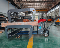 Transpalette Électrique 2000 kg avec Système de Sécurité, Batterie Lithium-Ion Certifiée CE - Maniement Facile, Chariot Élévateur Électrique pour Entrepôt