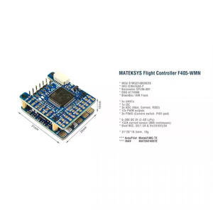 Matek F405-WMN FC, ardupilot inav, บารอมิเตอร์, กล่องดำ, OSD, 2-6S สำหรับโดรนแข่งขัน FPV - Product Image 5