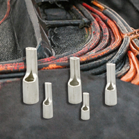 Connecteur de câble en cuivre RANSUN PTNB, plaqué étain, 600V, pour automobile, borne plate non isolée, à broches, vente chaude